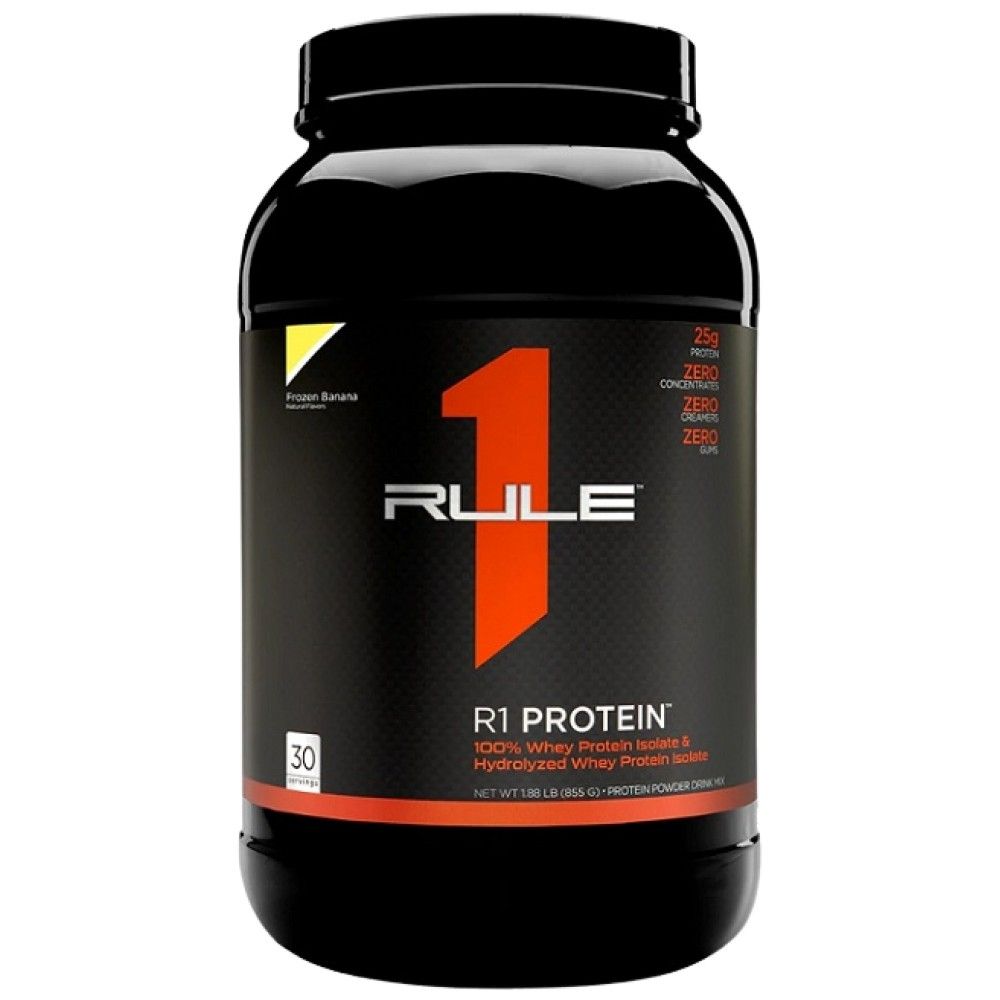 R1-Protein | 100 % Molkenisolat und Molkenhydrolysat – 855–930 Gramm