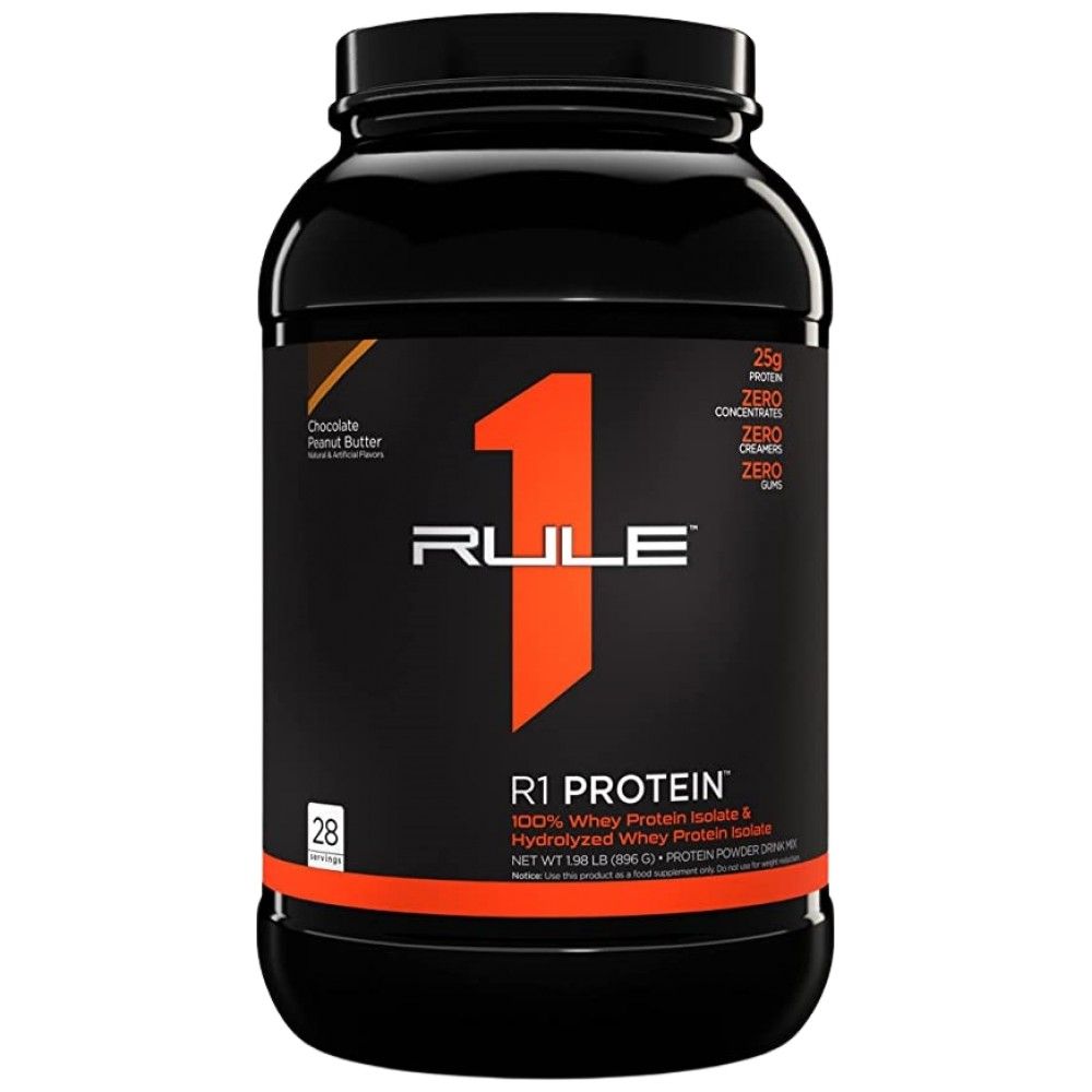 R1-Protein | 100 % Molkenisolat und Molkenhydrolysat – 855–930 Gramm