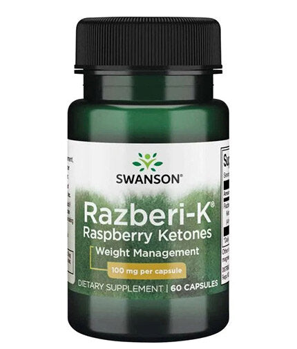 Razberi - K 100 mg | Himbeerketone – 60 Kapseln