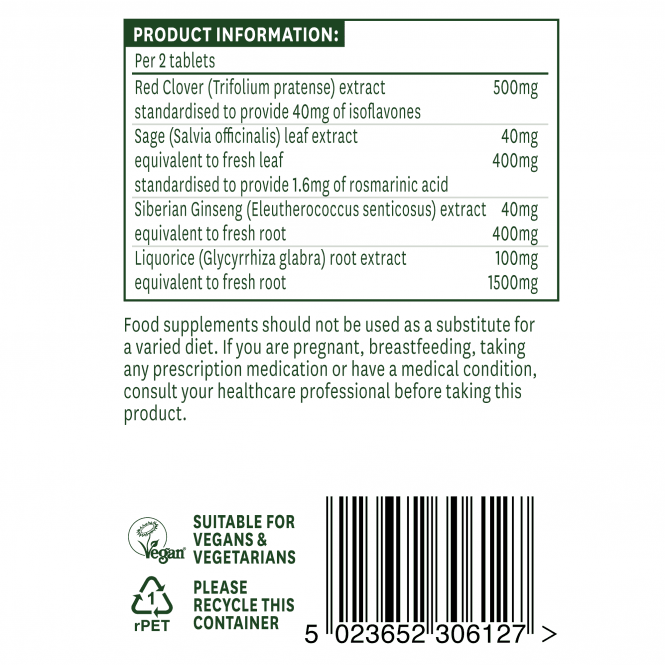 Rotklee-Komplex (Rotklee-Komplex) 60 Tabletten NaturesAid