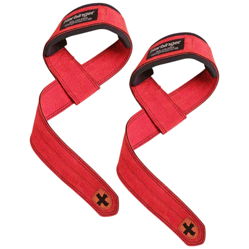 Lederdochte mit Polster – Rot