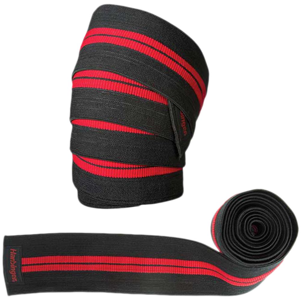 Red Line Kniebandagen – Schwarz/Rot