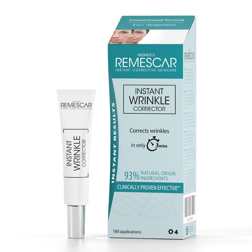 Remescar Instant Wrinkle Corrector - Wrinkle Corrector mit sofortigem Effekt (180 Anwendungen)