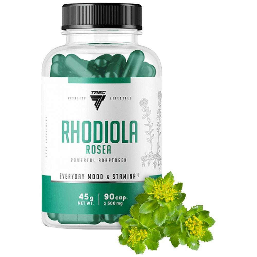 Rhodiola Rosea 500 mg | 100 mg Wurzelextrakt – 90 Kapseln