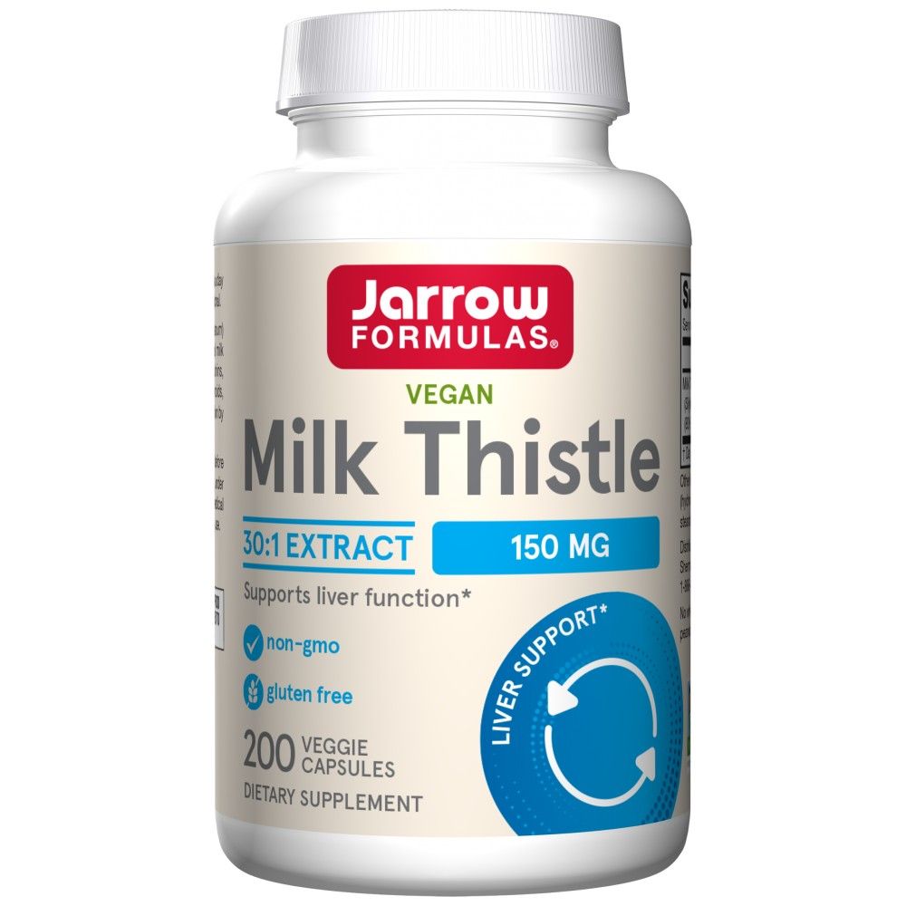 Milch Distel 150 mg | Standardisiert 30: 1 Extrakt - 200 Kapseln