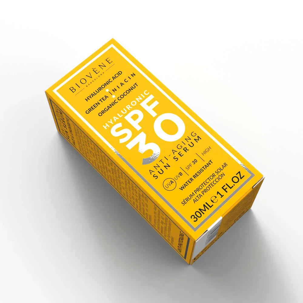 Anti-Aging-Sonnenschutz für das Gesicht LSF 30 mit Hyaluronsäure – 30 ml