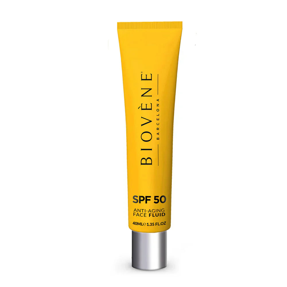 Feuchtigkeitsspendender Sonnenschutz für das Gesicht LSF 50 mit Anti-Aging-Hyaluronsäure – 40 ml