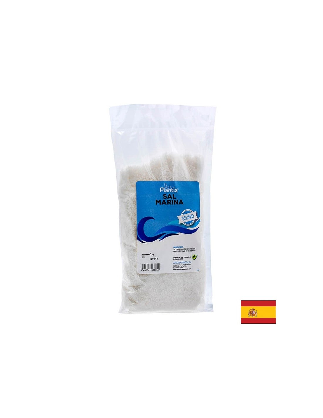 Natürliches Meersalz - Sal Marina Plantis®, 1 kg