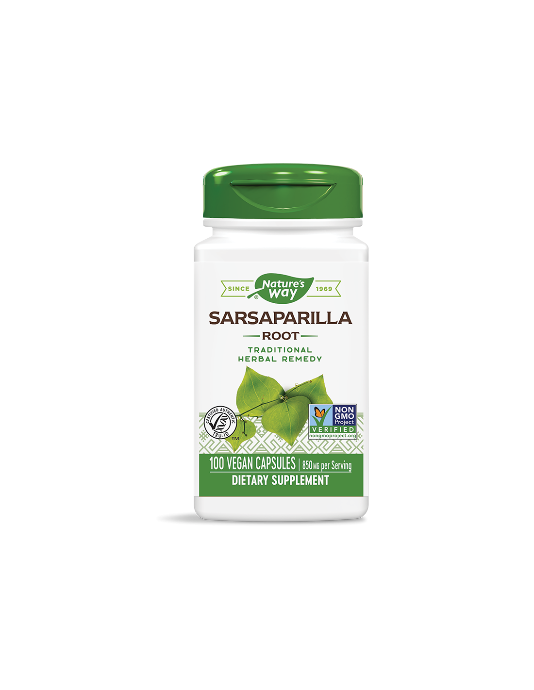 Sarsaparilla-Wurzel 425 mg – 100 Kapseln