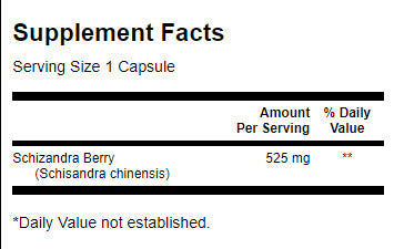Schizandra-Beeren 525 mg – 90 Kapseln