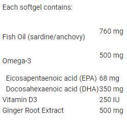 Sea Licious Omega 3 Belly To Baby DHA für Schwangere 816 mg 60 Gelkapseln