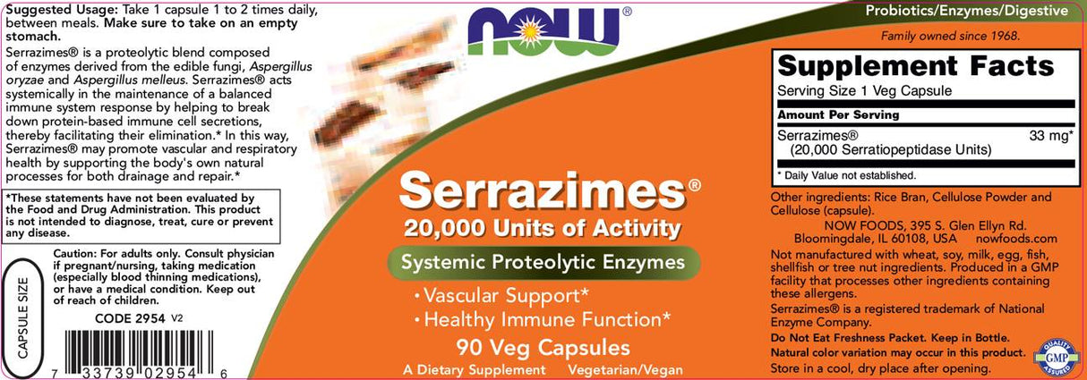 Serrazimes® 20.000 Einheiten/90 VCaps. - 0