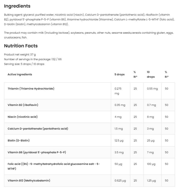 Methyl B-Komplex Tropfen | Für Kinder 30 ml