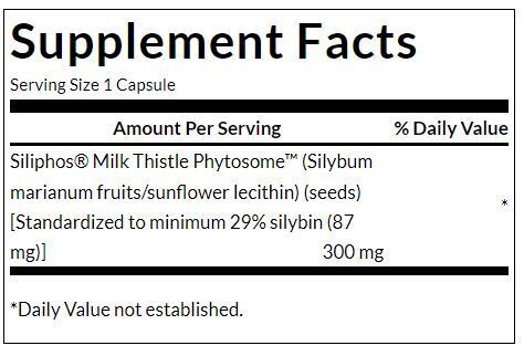 Siliphos Mariendistel-Phytosom 300 mg – 60 Kapseln