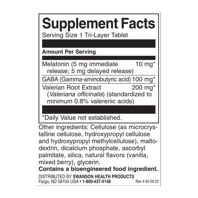 Schlafformel | mit GABA und Baldrian 30 Tabletten