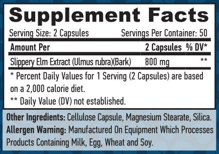 Glatte Ulme 400 mg./100 VCaps.