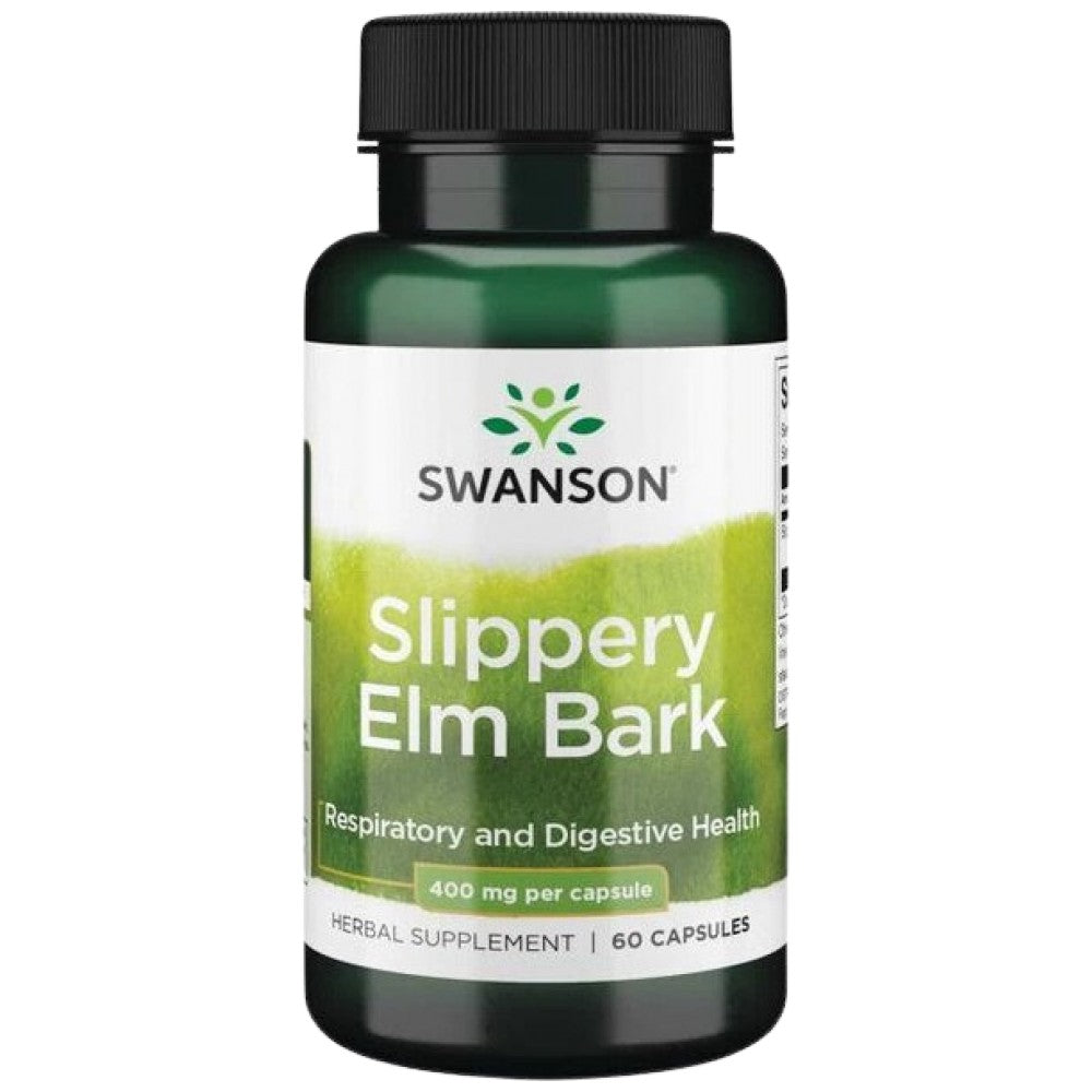 Slippery Elm Bark 400 mg 60 Kapseln