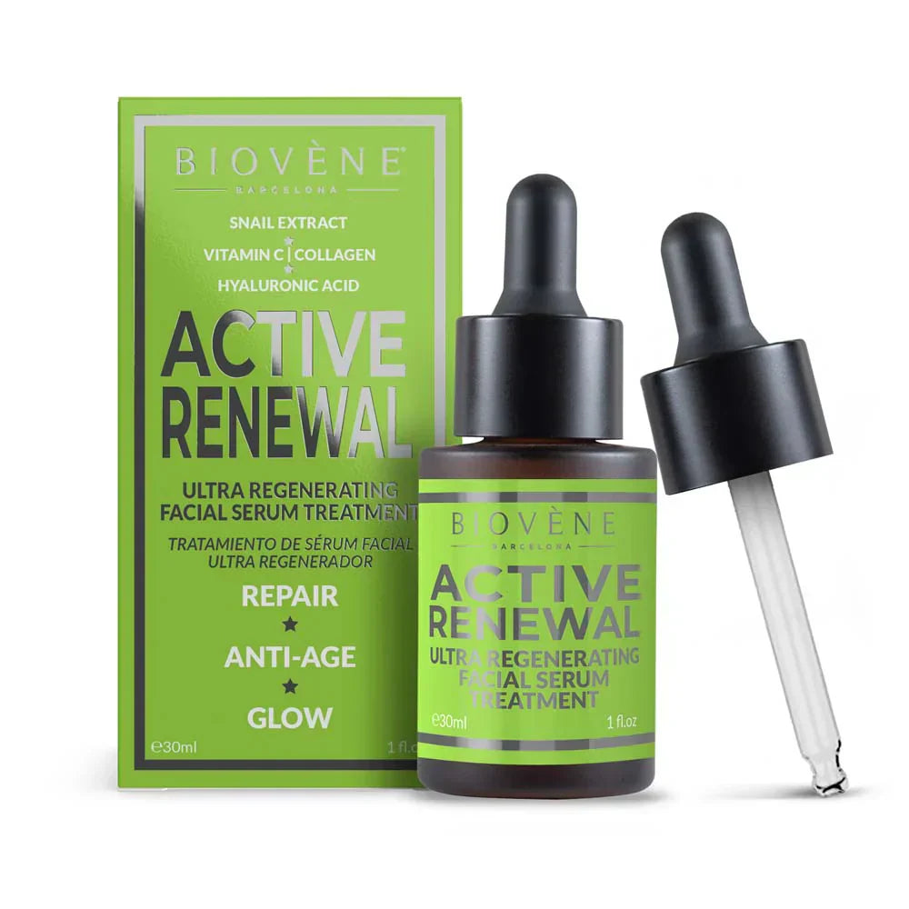 Snail Active Renewal – Regenerierendes Serum mit Schneckenextrakt 30 ml