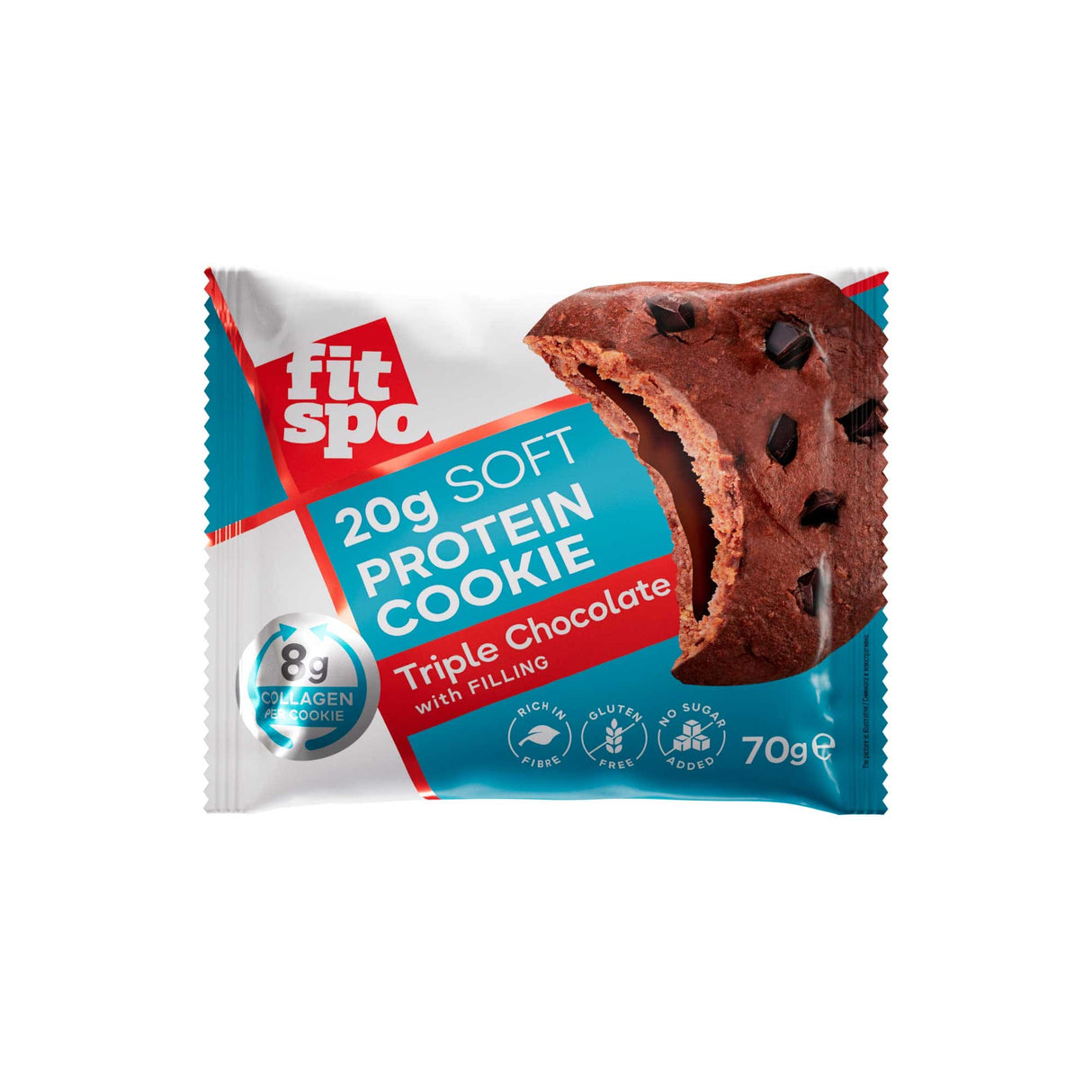 Weicher Proteinkeks | mit 8 g Kollagen und ohne Zuckerzusatz – x 70 Gramm
