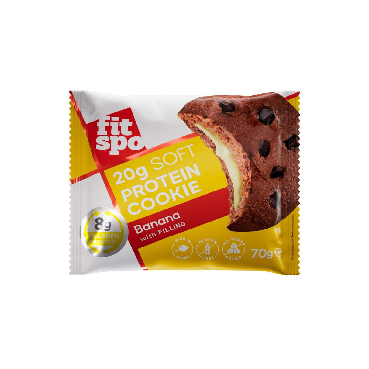 Weicher Proteinkeks | mit 8 g Kollagen und ohne Zuckerzusatz – x 70 Gramm