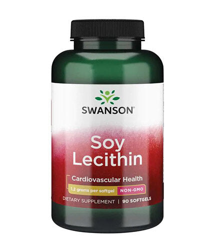 Sojalecithin Non-GMO 1200 mg – 90 Gelkapseln