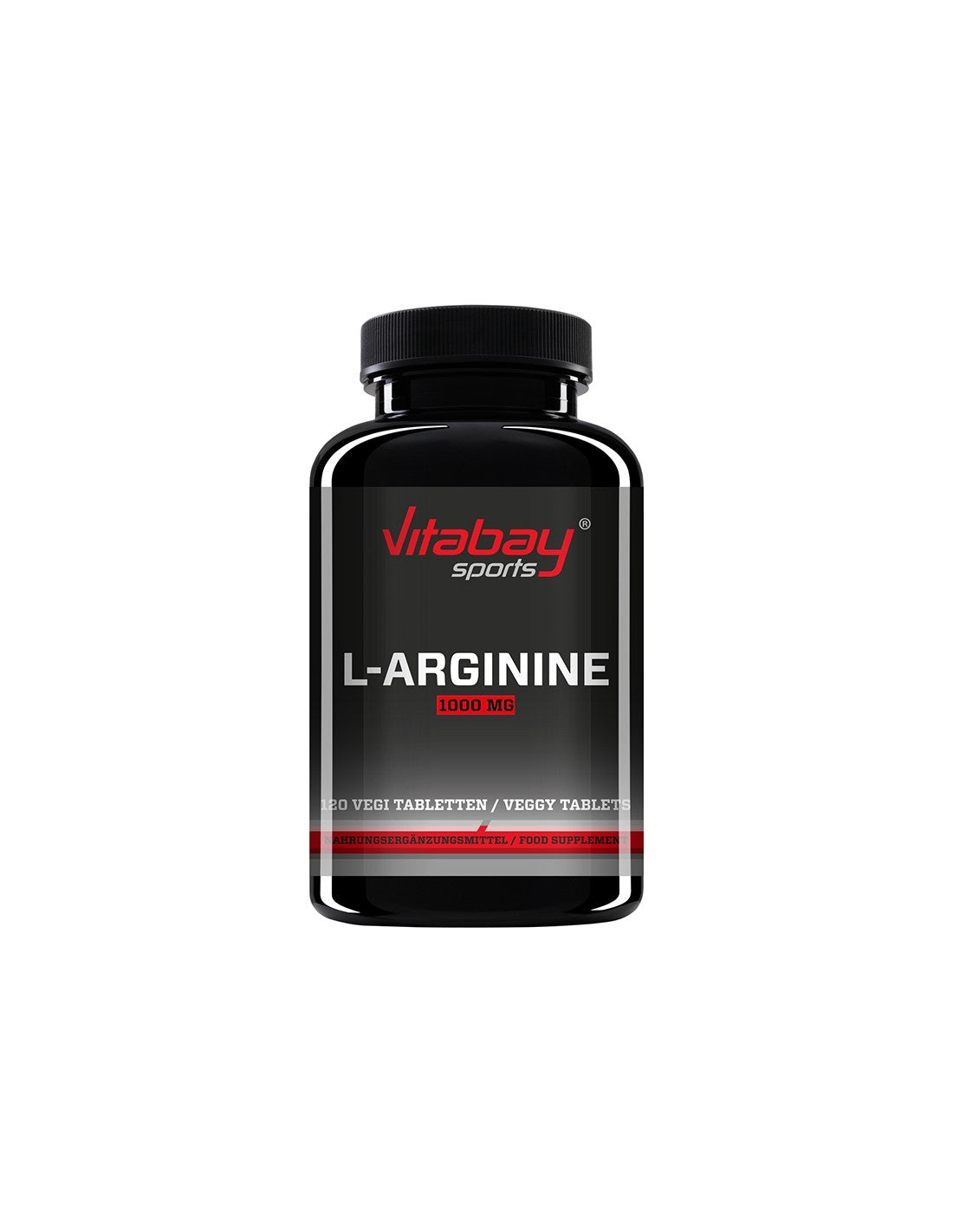 Sport L-Arginin – L-Arginin 1000 mg, 60 Tabletten <tc>Vitabay</tc>