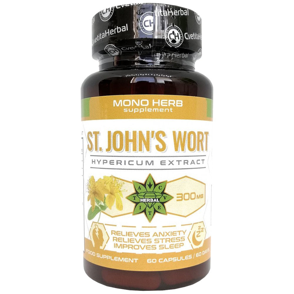 Johanniskraut 300 mg – 60 Kapseln