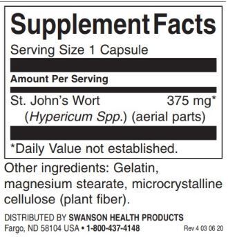 Johanniskraut 375 mg – 120 Kapseln