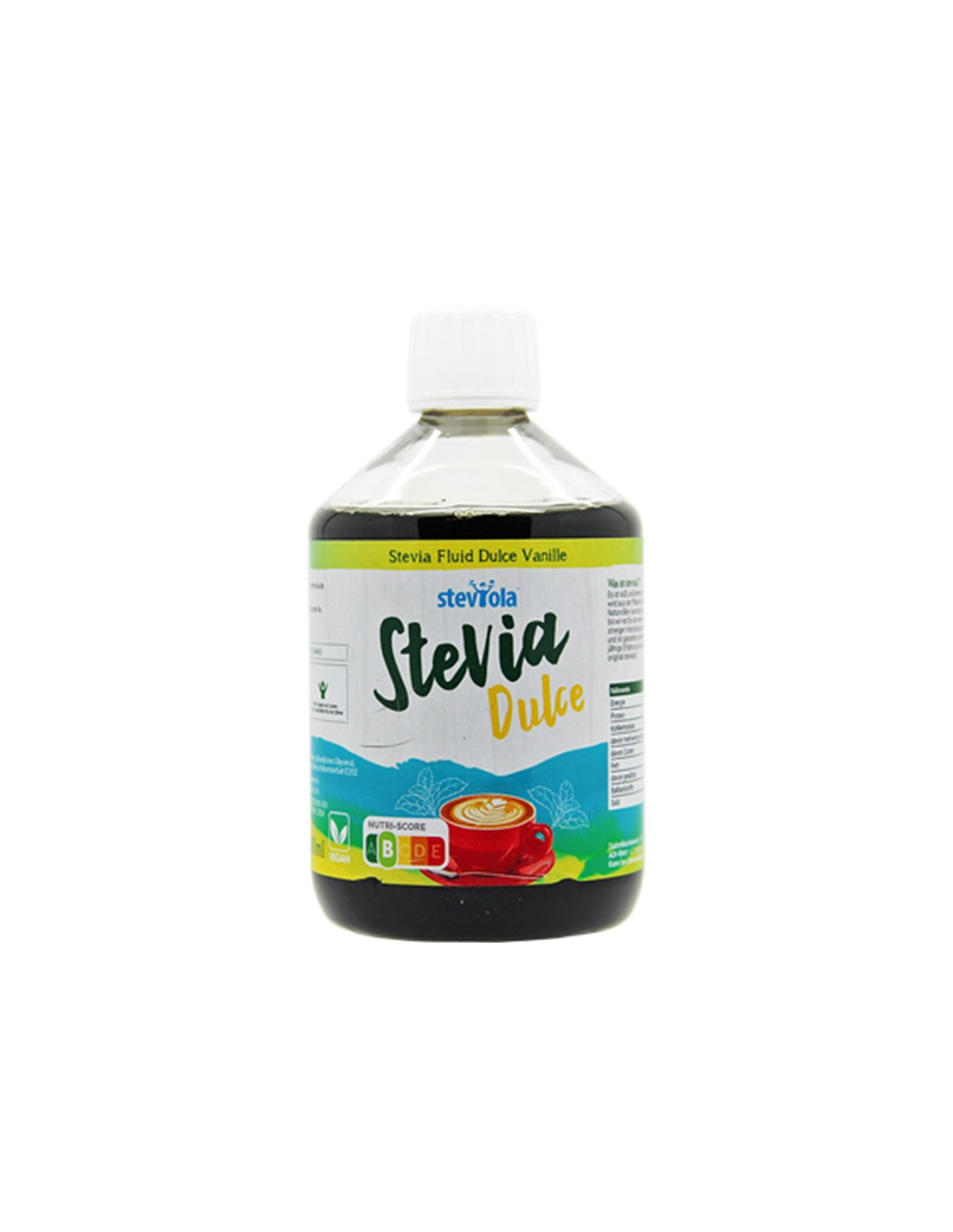 Flüssiges Stevia, mit dem Aroma von Dulce de Leche und Vanille Steviola®, 500 ml