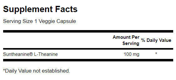 Suntheanin L-Theanin 100 mg – 60 Kapseln