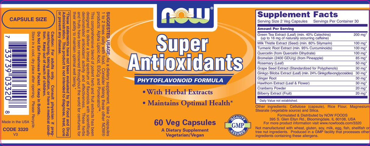 Super-Antioxidantien – 120 Kapseln
