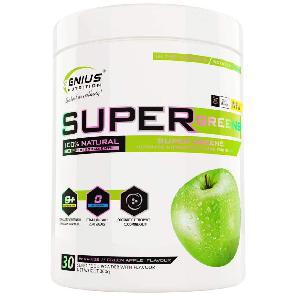 Super Greens | 100% natürliche 9 Superzutaten 300 Gramm