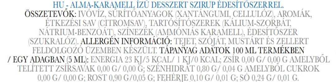 Sirup | Keto Friendly Zero Calorie – Verschiedene Geschmacksrichtungen 350 ml