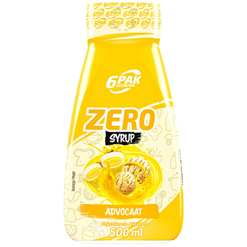 Sirup Zero - Advocaat - 500 ml