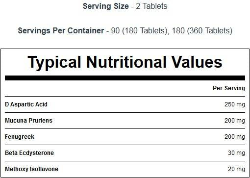 T Matrix 180 Tabletten