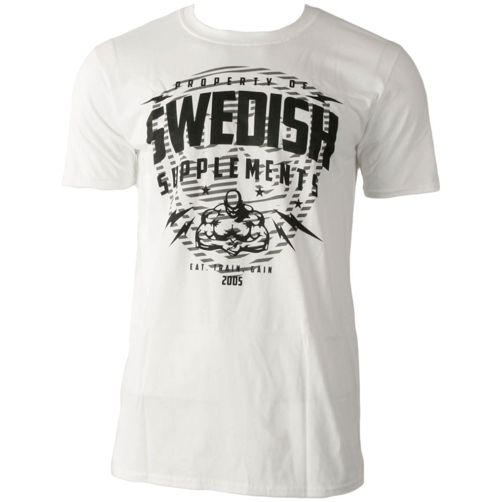 T-Shirt-Logo/Weiß