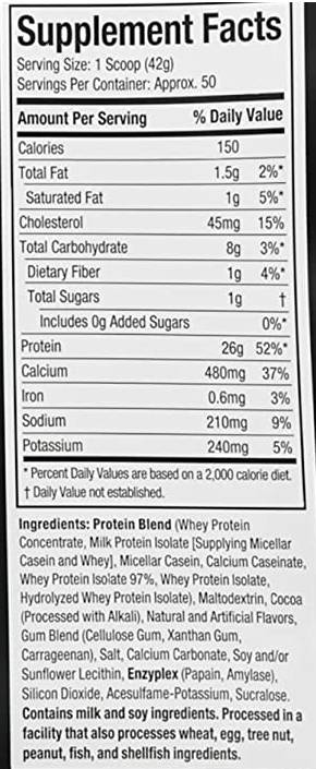 Platin 8-Stunden-Protein | Phase -8 - 2090 Gramm