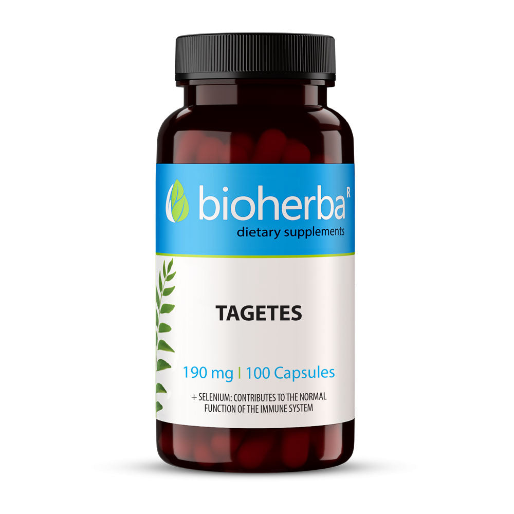 Tagetes 190 mg – 100 Kapseln