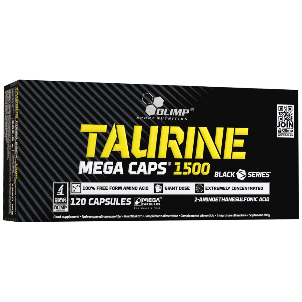 Taurin Mega Caps – 120 Kapseln