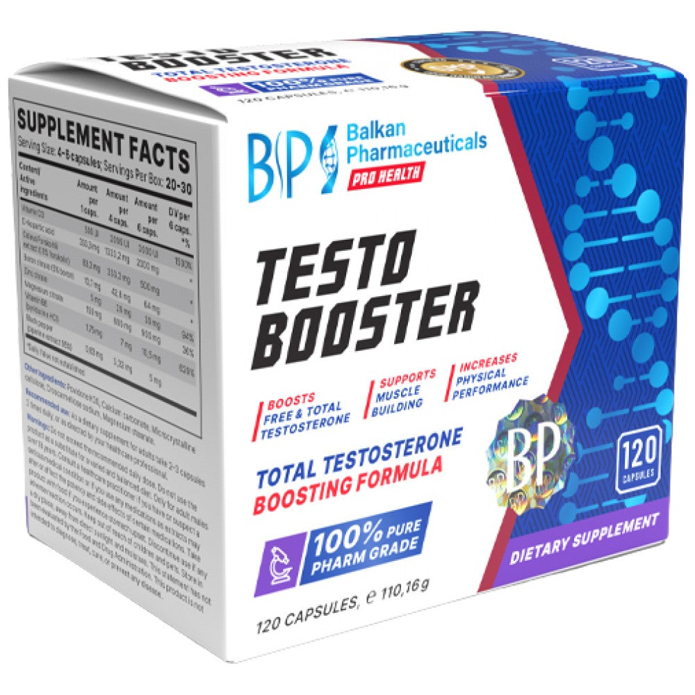 Testo Booster – 120 Kapseln