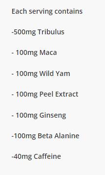 Testo Shock | mit Tribulus und Maca - 300 Gramm