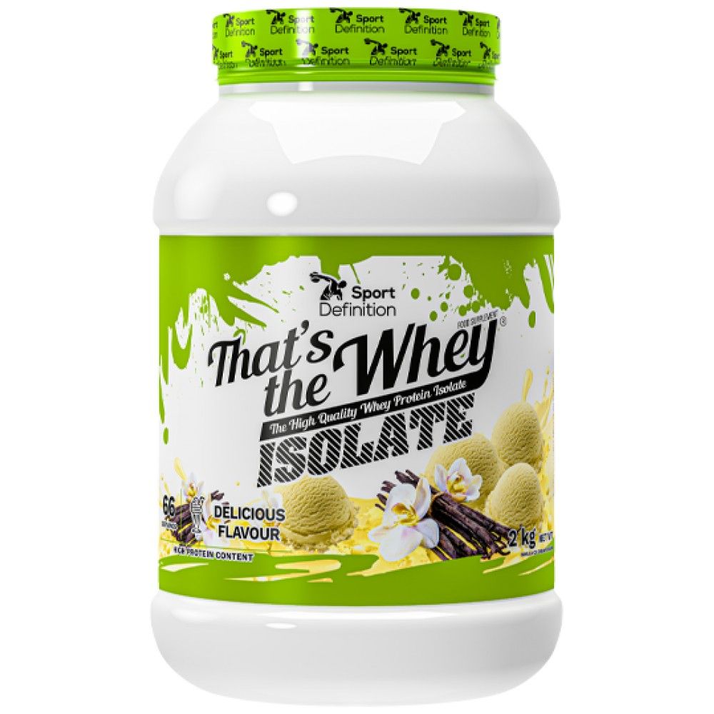 Das ist The Whey ISOLATE – 2000 Gramm