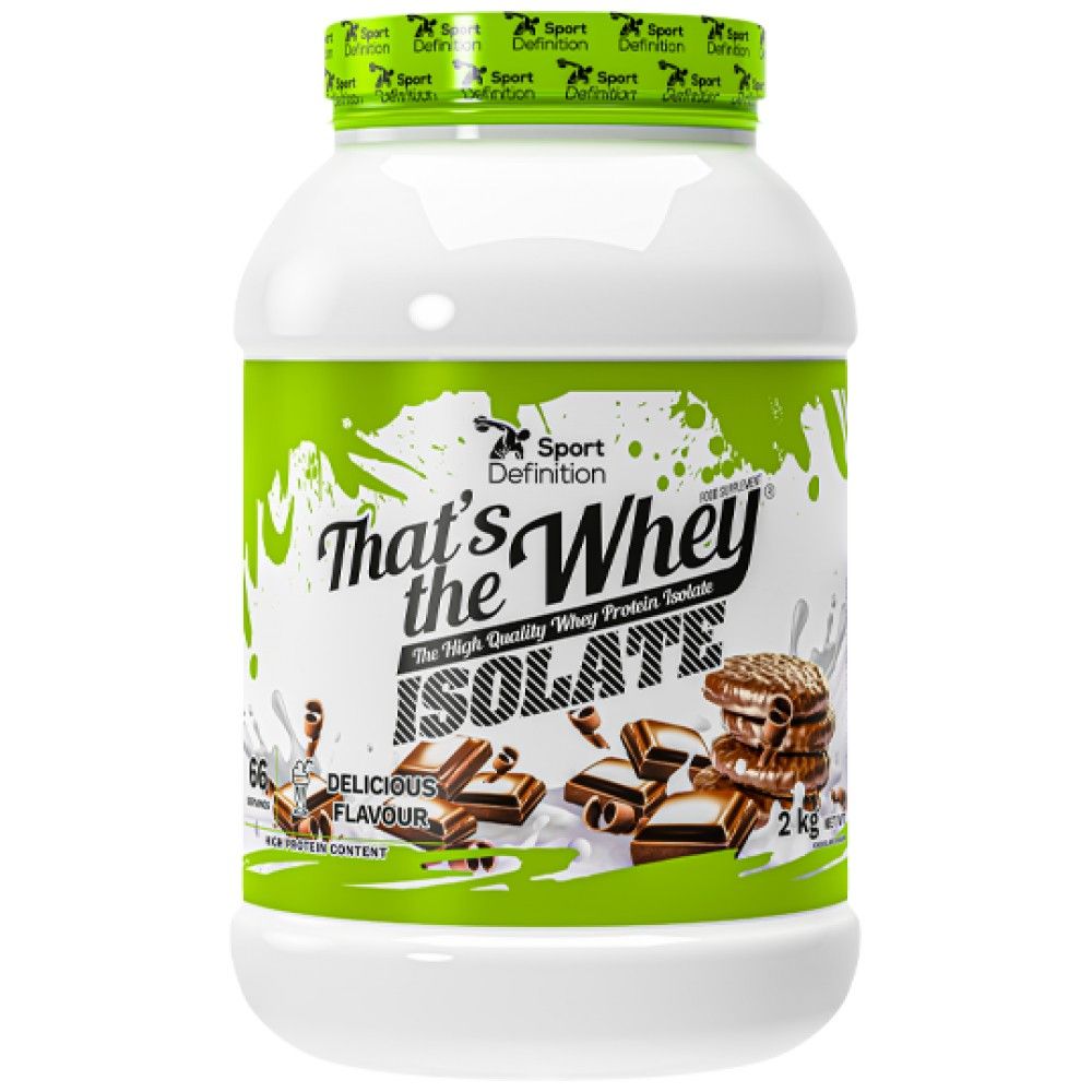 Das ist The Whey ISOLATE – 2000 Gramm