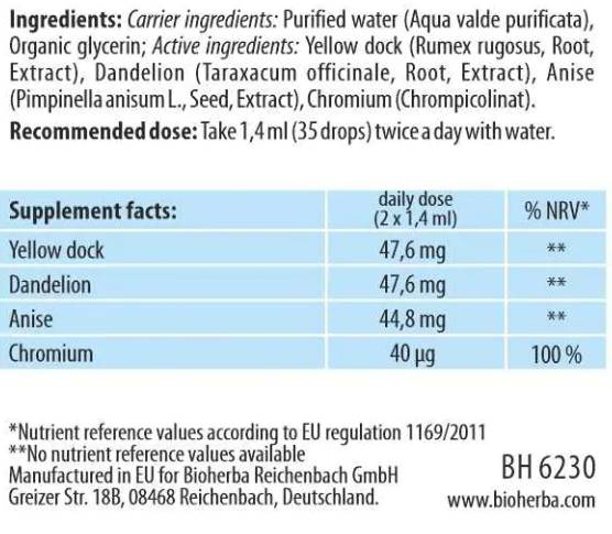 Tinktur Normaler Magen - 100 ml