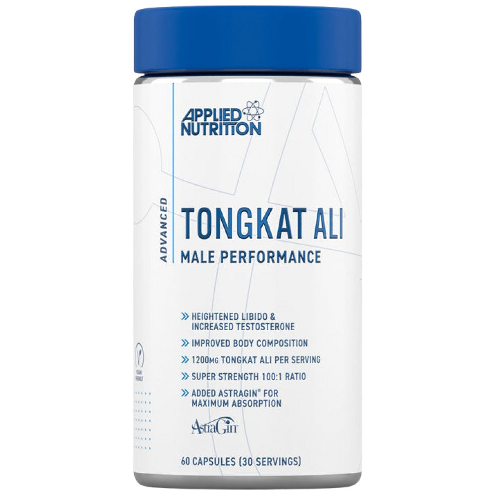 Tongkat Ali 600mg | 100: 1 Extrakt mit Astragin 60 Kapseln