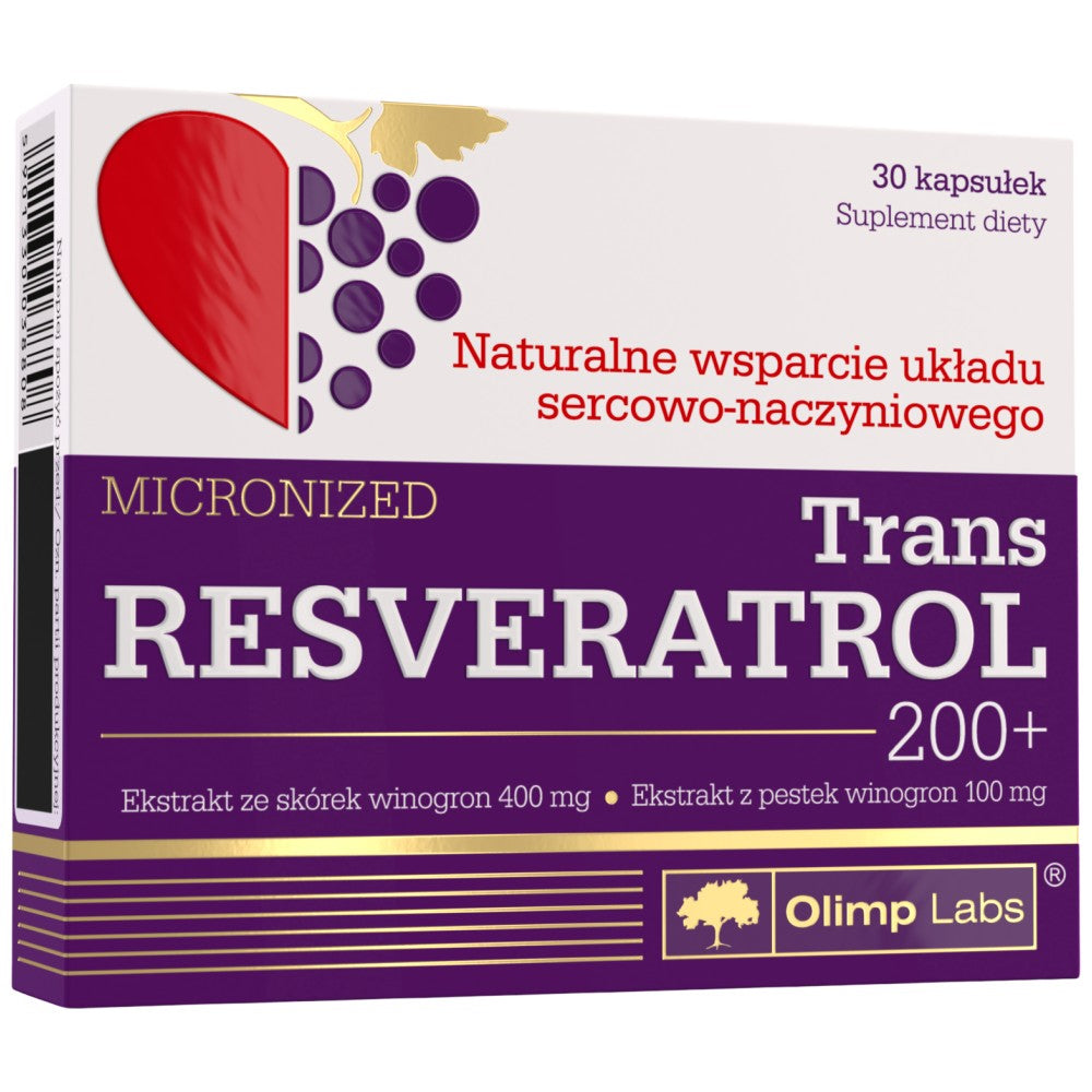 Trans Resveratrol 200+ - 30 Kapseln