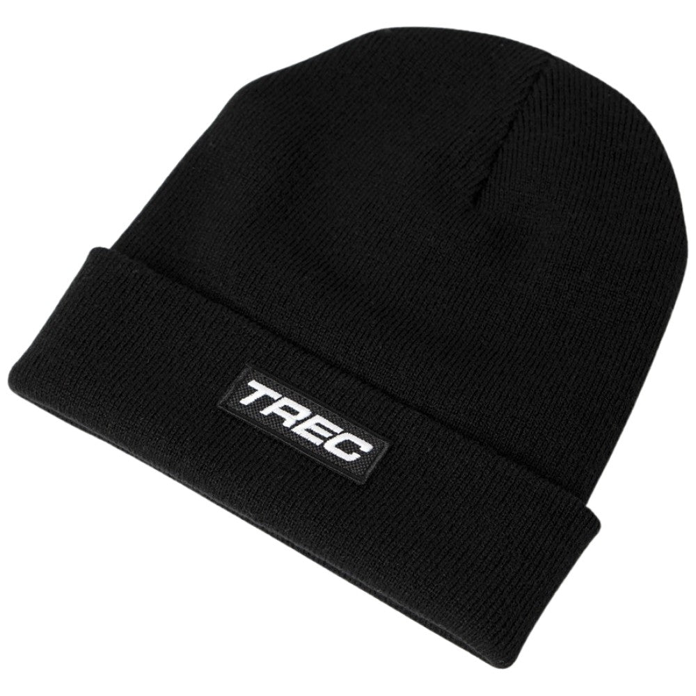 Trec Wintermütze 126 | Schwarz-weißes Logo