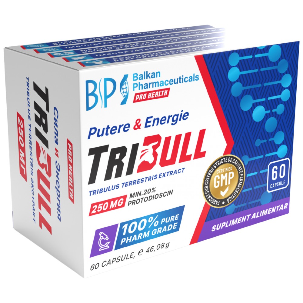 TriBul 250 mg | Tribulus Terrestris-Extrakt – 60 Kapseln