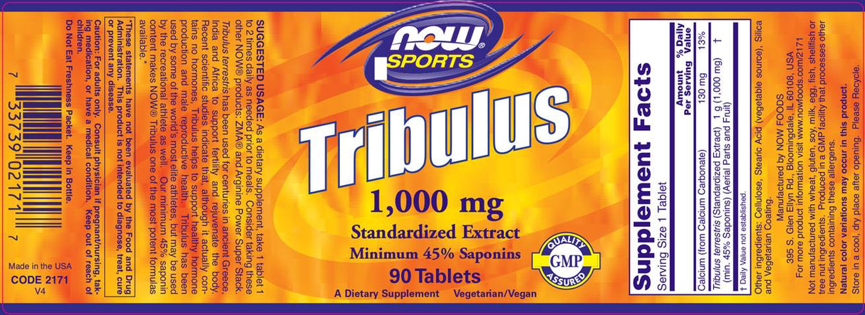 Tribulus 1000 mg – 90 Tabletten