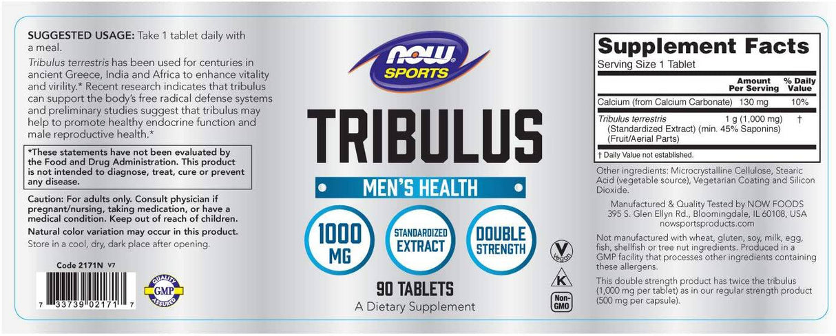 Tribulus 1000 mg – 90 Tabletten